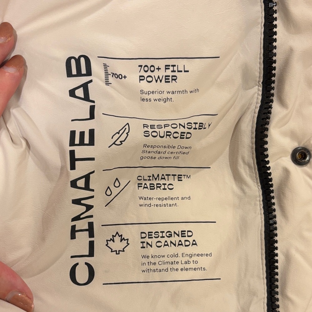 Aritzia The Super Puff Puffer Jacket in Light Cream - Picture 6 of 10